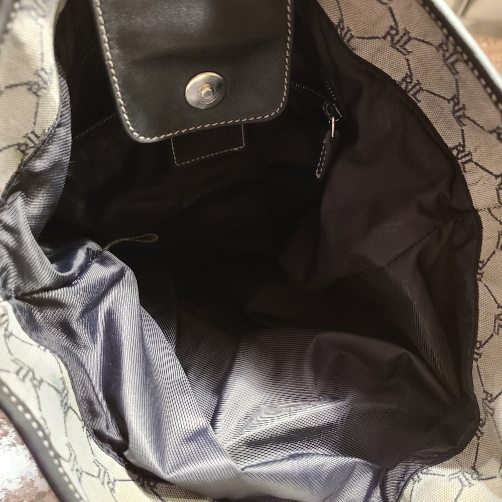 Lauren Ralph Lauren Rll Monogram tote - Picture 9 of 9